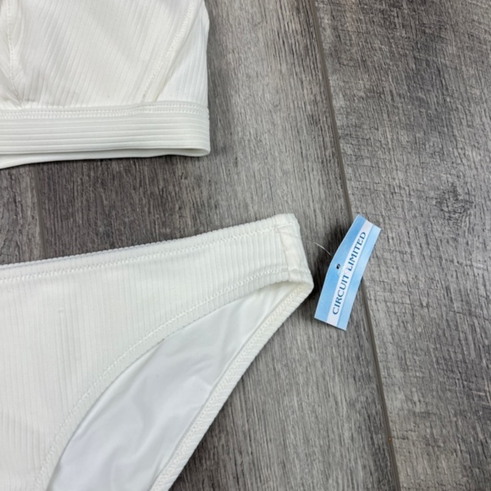 Lively‎ Cream Ribbed Bikini Set - Picture 2 of 12